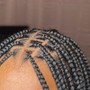 Med Knotless Braids