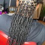 Med Knotless Braids