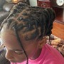 Kid's loc retwist