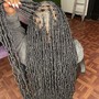 Kid's box or knotless braids