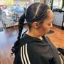 Feed- In Cornrows 1-2 Braids