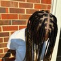 Large Knotless Braids