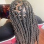 Invisible Locs (natural hair)