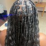 Curly Hair Add on to Braids