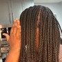 Kid's Box & knotless braids