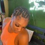 Natural. Hair. Box Braids