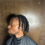 Shampoo, Loc Maintenance (Retwist), Style, and Fade Haircut