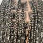 Medium Goddess Braids (knotless)