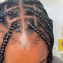 Medium Box Braids