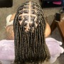 Medium Knotless Braids