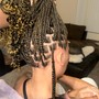 Medium Knotless Braids