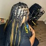 Medium Knotless Braids