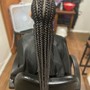 Large Cornrows, Single Braids, Single Twist, Flat twist