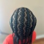 Two strand Twist (Mid back)