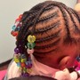 Box Braids( Mid back)