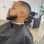 Edge up and beard trim