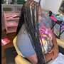 Touch up on braids