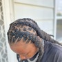 Men single Braids/twist