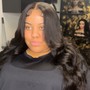 Traditional or closure/frontal sew in (hair included package deal)