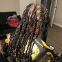 Medium Island Twists, Waist Length