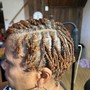 Palm Roll Loc Re-twist