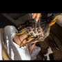 Fulani braids w/ quick weave