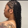 Fulani Braids with Freestyle