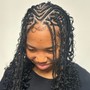 Small Knotless Braids (Adults)