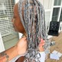 Large Boho Knotless Braids