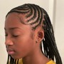 Butt Length Added To Braids Service