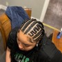 Large Knotless Braids