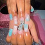 Short Acrylic Nails