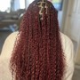 Small knotless braid