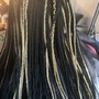 Shoulder length box braids