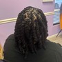 Loc Retwist with simple style