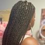 Medium Knotless Braids