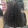 Human hair for curls