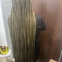 Small Knotless Box Braids