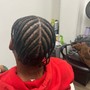 Small Knotless Box Braids