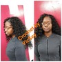 Full Sew- in with Closure with shampoo and conditioner