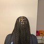 Smedium Knotless Braids