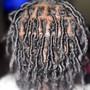 Starter locs (1” to shoulder length)