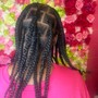 Medium Knotless Braids