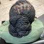 Loc Retwist/Updo