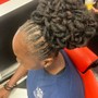 Loc Retwist/Updo