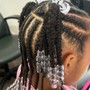 Large Knotless Braids