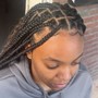 Medium Box Braids