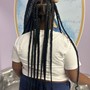 Small Knotless Braids