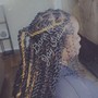 2 strand twist hair added