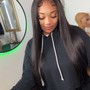 Used lace wig install